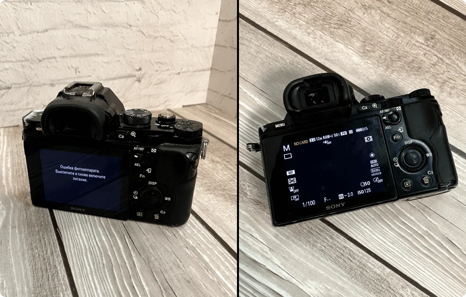 Ремонт фотоаппарата Sony, re:device Уфа